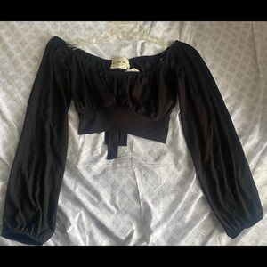 “Better Me Fash” Long sleeve crop top.